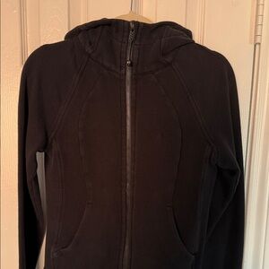 Lululemon full zip scuba size 4